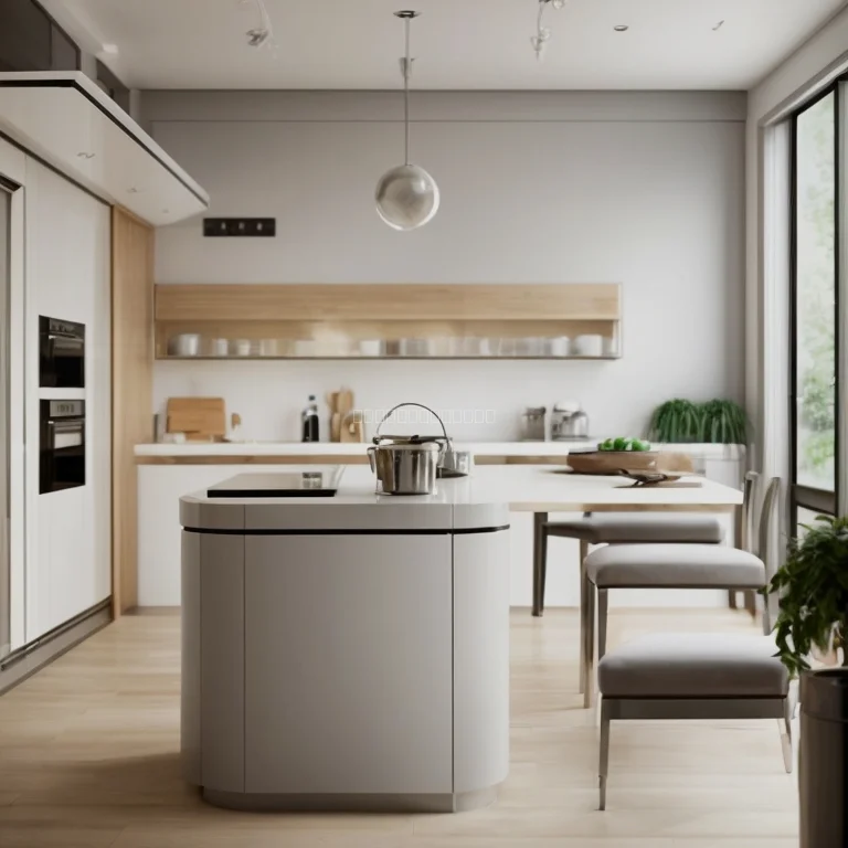 優雅なラグジュアリーアパートメントの内部イメージ